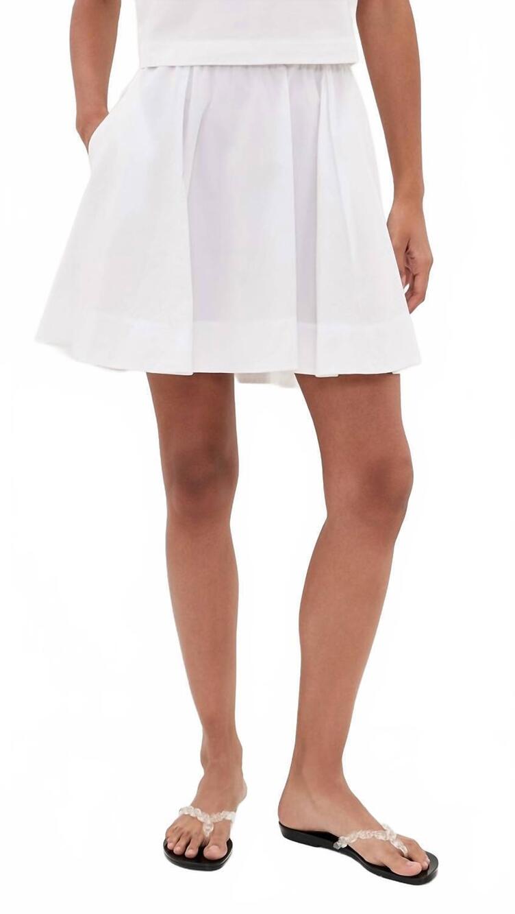 NEW XIRENA angela skirt in white